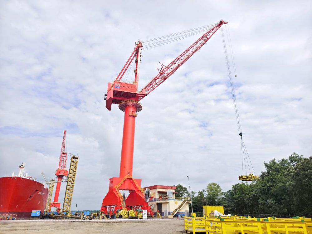 GENMA門座機(jī)順利交付海外客戶(圖2)