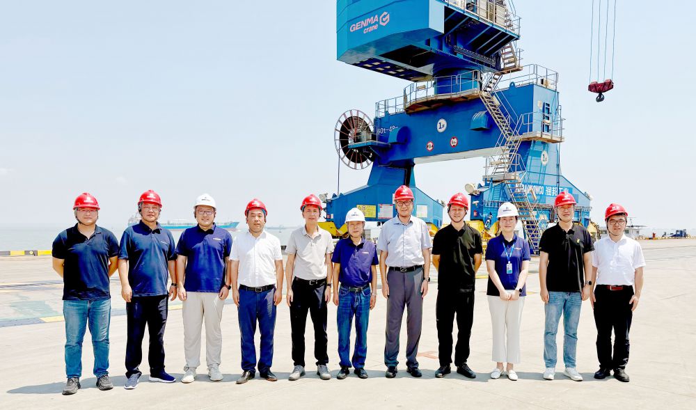 寧波舟山港客戶蒞臨GENMA品牌太倉制造基地考察交流(圖1) 寧波舟山港客戶蒞臨GENMA品牌太倉制造基地考察交流(圖1)